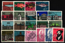 BRD Bund Jahrgang 1964 Mit 412-461 Gestempelt #BRD-O-1964 - Altri & Non Classificati