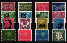 BRD Bund Jahrgang 1960 Mit 326-345 Gestempelt #BRD-O-1960 - Andere & Zonder Classificatie