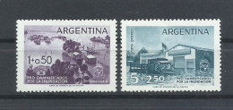 ARGENTINA   YVERT   AEREO  58/59     MNH  ** - Poste Aérienne