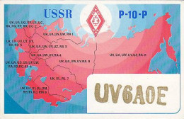 AK 210542 QSL - USSR - Kuban - Radio Amateur