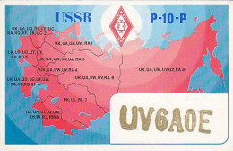 AK 210542 QSL - USSR - Kuban - Radio Amatoriale