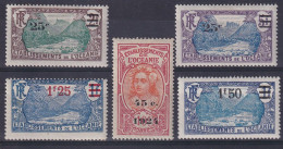 Océanie                         61/65 * - Unused Stamps