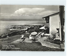 11654387 Wienacht-Tobel Kurhaus Landegg Terrasse Blick Auf Altenrhein Und Bodens - Autres & Non Classés