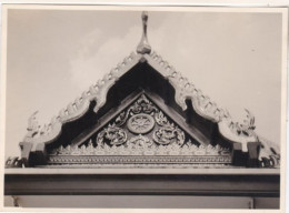 Photo De Particulier INDOCHINE  CAMBODGE  ANGKOR THOM  Art Khmer Fronton Pagode A Identifier    Réf 30328 - Asien