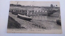 Carte Postale Ancienne ( AA3 ) De Cayeux , Le Barrage - Cayeux Sur Mer