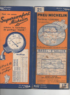 Carte Michelin N°21 BASEL ST GALLEN  (cote 53-365)  (PPP47348) - Cartes Routières