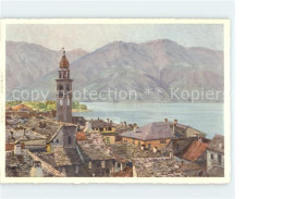 11654253 Ascona TI Sulla Mattinata Chiesa Lago Maggiore Ascona TI - Autres & Non Classés