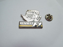 Beau Pin's En Zamac , Auto Renault , Moteur Renault F1 , Formule 1 , Non Signé - Renault