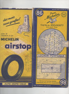 Carte Michelin N°86 LUCHON PERPIGNAN  (cote 1952)  (PPP47349) - Callejero