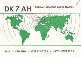 AK 210557 QSL - Germany - Einbeck - Radio Amatoriale