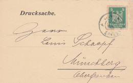 Deutsches Reich Firme Karte Passau 1925 M Bimmeslehner Butterschmalz - Brieven En Documenten