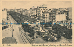 R012286 Tunis. Perspective Sur L Avenue Jules Ferry Et L Avenue De France. B. Ho - World