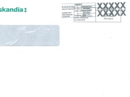 GERMANY - 2023 - POSTAL FRANKING MACHINE COVER, TO DUBAI . - Lettres & Documents