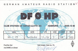 AK 210558 QSL - Germany - Hamburg - Radio Amatoriale