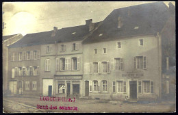 57 LORQUIN - BRASSERIE BELGE - BOUTIQUE A. JACQUES - REPIQUAGE HAUT DES CANARDS - 1907 - CIRCULÉE - - Lorquin