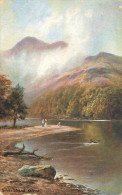 Scenic Postcard Scotland Loch Katrine Silver Strand - Other & Unclassified