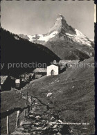 11654126 Findelen VS Panorama Mit Matterhorn Walliser Alpen Findelen VS - Autres & Non Classés