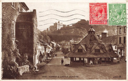 ROYAUME-UNI - Angleterre - Dunster - Yarn Market & Castle - Carte Postale Ancienne - Altri & Non Classificati