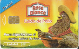 Mexico: Telmex/lLadatel - 2005 Rosa Blanca, Caldo De Pollo - México