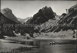 11654104 Bruelisau Saemtisersee Mit Dreifaltigkeit Widderalp Und Widderalpstoeck - Sonstige & Ohne Zuordnung