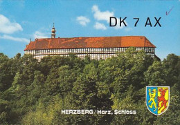 AK 210561 QSL - Germany - Herzberg - Amateurfunk