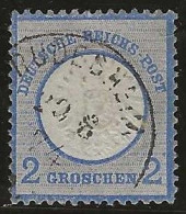 Deutsches Reich   .   Michel    .   20 (2 Scans)    .    O     .     Gestempelt - Oblitérés