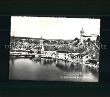 11654076 Schaffhausen SH Rheinpartie Mit Munot Festung Kirche Schaffhausen - Altri & Non Classificati