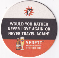 #D299-0142 Viltje Vedett - Bierdeckel