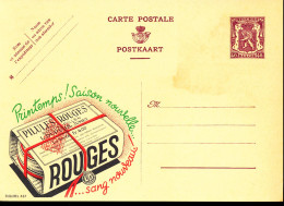 BELGIUM PPS 40C BROWN "SCEAU D'ETAT" SBEP 8 PUBLIBEL 461 UNUSED - Werbepostkarten