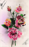 FETE ET VOEUX - Nouvel An - Un Bouquet De Fleurs - Colorisé - Carte Postale Ancienne - Nouvel An