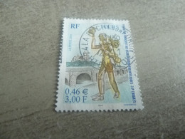 Tours - Statuette De Compagnon  - 3f. - (0.46€) - Yt 3397 - Multicolore - Oblitéré - Année 2001 - - Used Stamps