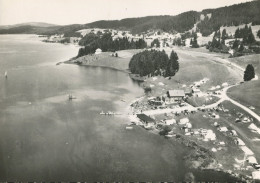 25.n° 25273. Malbuisson . Le Camping .la Plage. Vue Generale Aerienne. Carte Postale Photo. Cpsm . - Autres & Non Classés