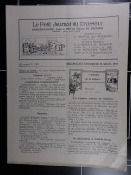 Le Petit Journal Du Brasseur N° 1818 De 1935 Pages 324 à 340 Brasserie Belgique Bières Publicité Matériel Brassage - 1900 - 1949