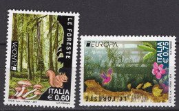 Y2071 - ITALIA ITALIE Unificato N°3286/87 ** EUROPA CEPT - 2011-20: Mint/hinged