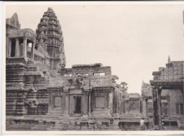 Photo De Particulier INDOCHINE  CAMBODGE  ANGKOR THOM  Art Khmer Temple Vestiges A Situer & Identifier Réf 30335 - Azië