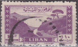 1947 - LIBANO - BAHIA DE DJOUNIE - YVERT PA 20 - Liban