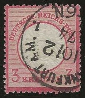 Deutsches Reich   .   Michel    .   25 (2 Scans)    .    O     .     Gestempelt - Used Stamps