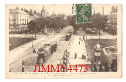 CPA - TOURS En 1917 - La Place Du Palais De Justice - L'Avenue De Grammont Et Hôtel Métropole - N° 253 - L L - Tours