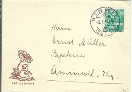 SUISSE 1942: LSC  De Hinwil Pour Amriswil - Cartas & Documentos