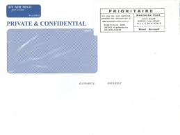 GERMANY - 2023 - POSTAL FRANKING MACHINE COVER, TO DUBAI . - Covers & Documents