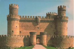 ESPAGNE - Madrid Espana - Vue Sur Le Château De Manzanares El Real - Siècle XV - Vue Générale - Carte Postale - Madrid