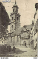56 AURAY Eglise Saint Gildas En 1906 Animée Librairie Rollando Renaud - Auray