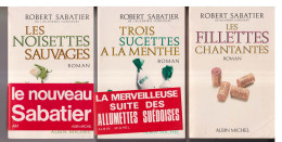 LOT ROBERT SABATIER - Autres & Non Classés