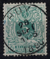 Belgique 1884 COB 45 Belle Oblitération HUY - 1869-1888 Lion Couché