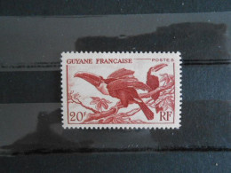 GUYANE YT 215 TOUCANS 20f Brun-rouge* - Nuevos