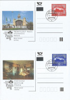 CDV 110-1 Czech Republic Praga 2008 Exhibition 2007 Mucha Motif - Briefmarkenausstellungen