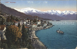 11653498 Brissago TI Lago Dampfer Alpen Brissago - Other & Unclassified