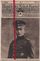 Oorlog Guerre 14/18 - Aviateur Piloot Lt Walter Schnieder - Orig. Knipsel Coupure Tijdschrift Magazine - 1917 - Ohne Zuordnung