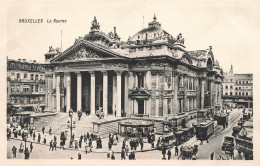 BELGIQUE - Bruxelles - La Bourse - Animé - Carte Postale Ancienne - Otros & Sin Clasificación