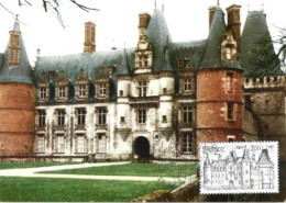 France: FIRST DAY COVER: CHATEAU De MAINTENON, 1980. - 1980-1989